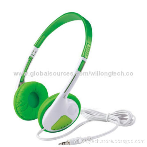 Good Sound Quality Headband Headphones for MP3 Players, Customized Colors Welcomed